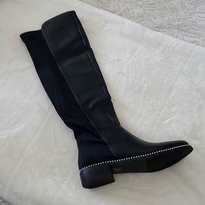Ninety Union Knee High BRAND NEW with tags and storage sacs Black boots.
